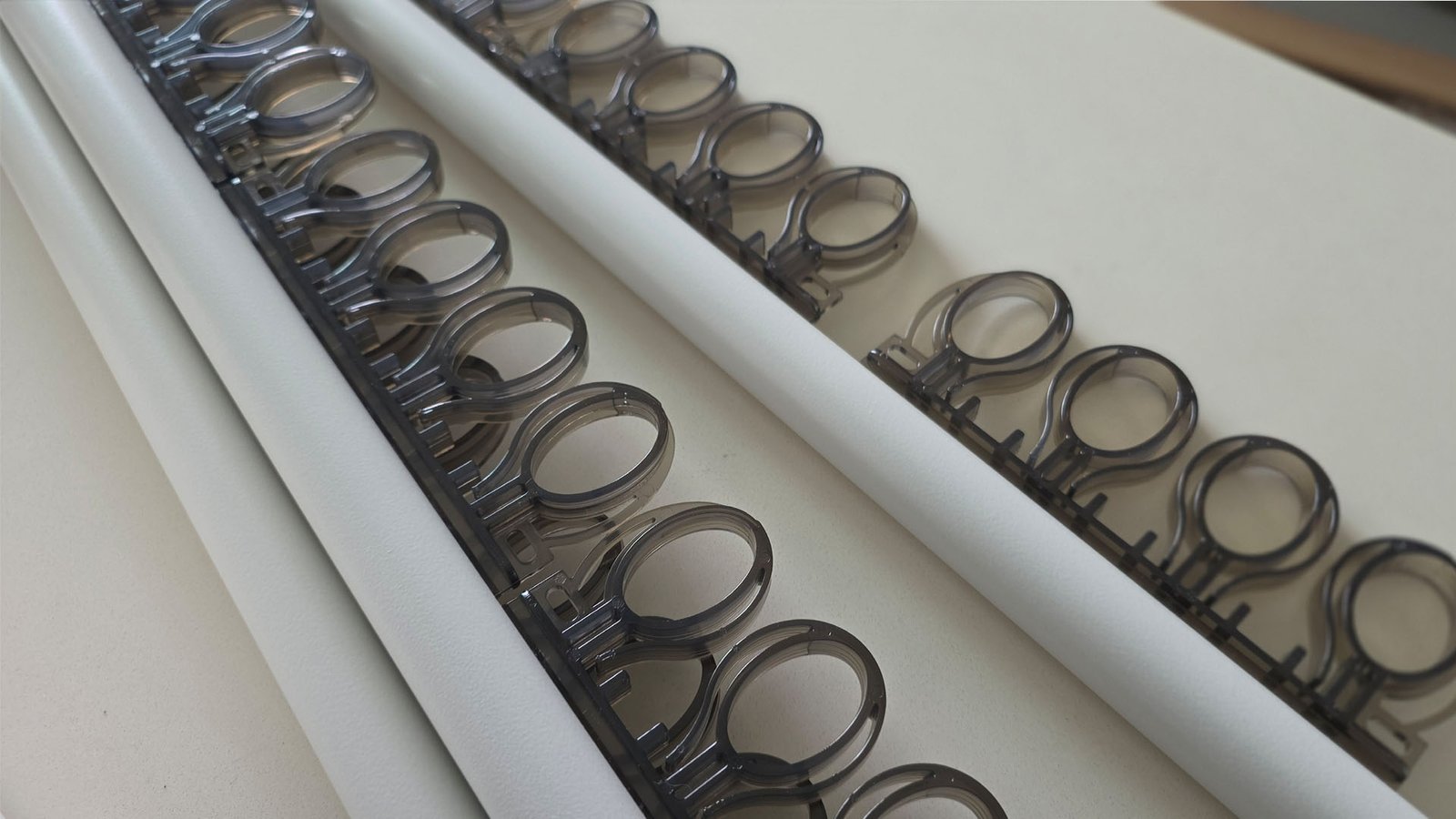 Prism+ Solaris Pro XL Smart Laundry Rack clips