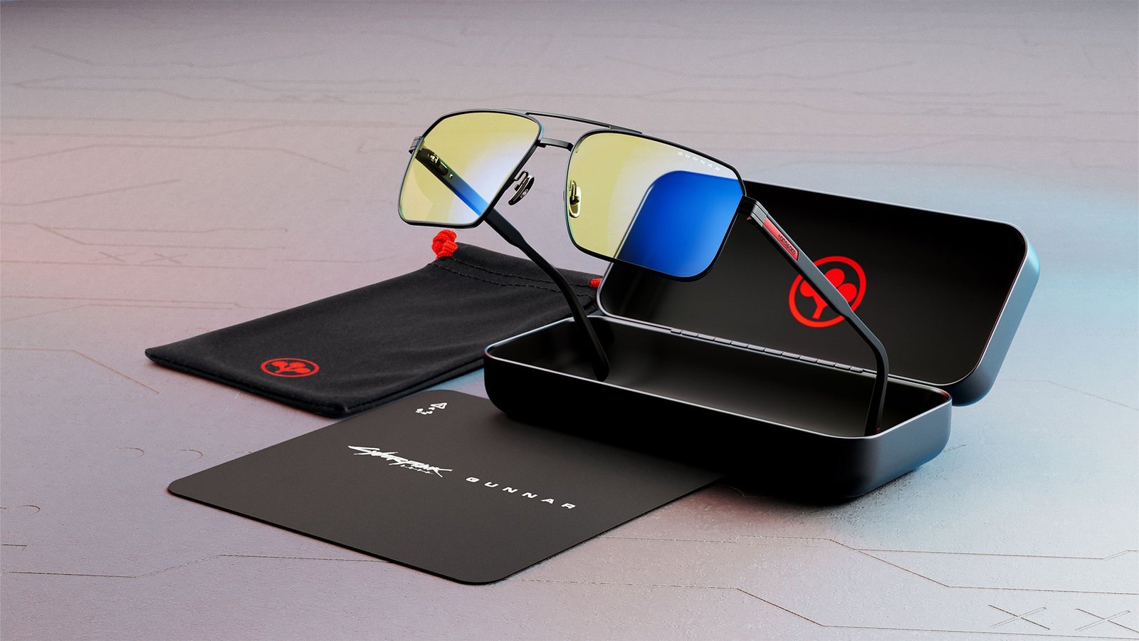 Cyberpunk 2077 Arasaka Glasses Join the Gunnar Optiks Collection