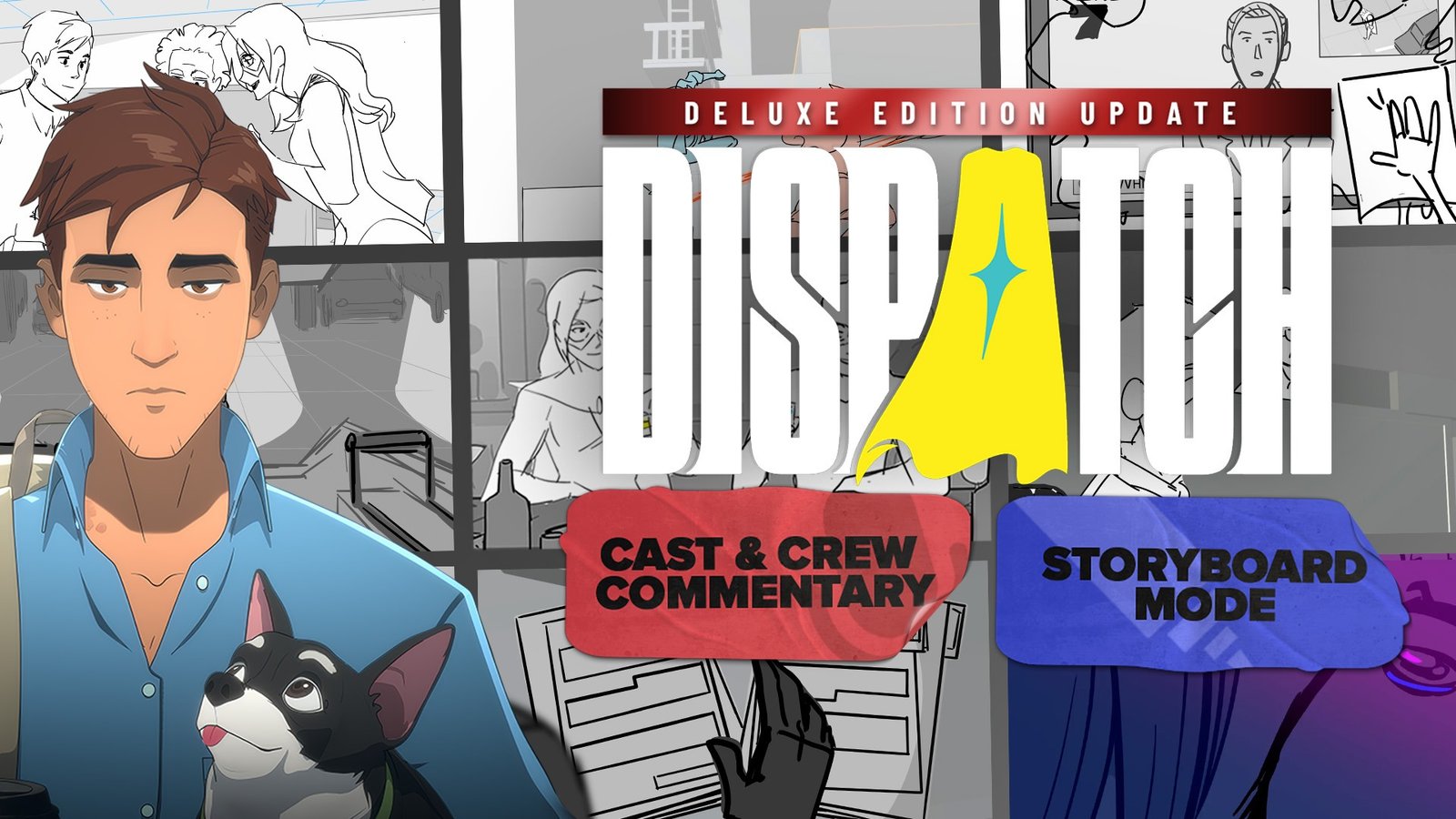 Dispatch Anniversary Update Adds Commentary and Storyboard Modes