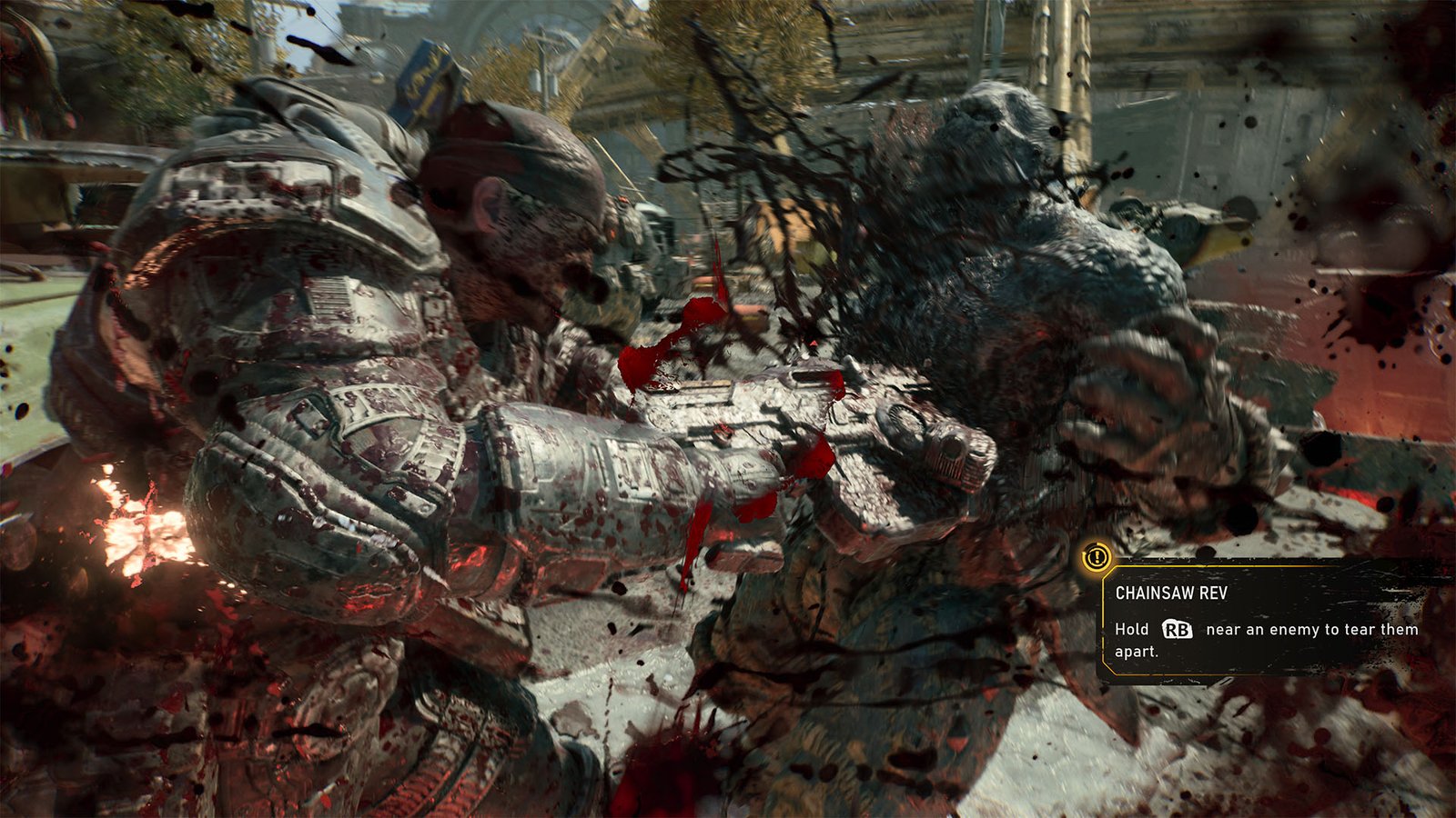 Gears of War: E-Day Execution with Lancer