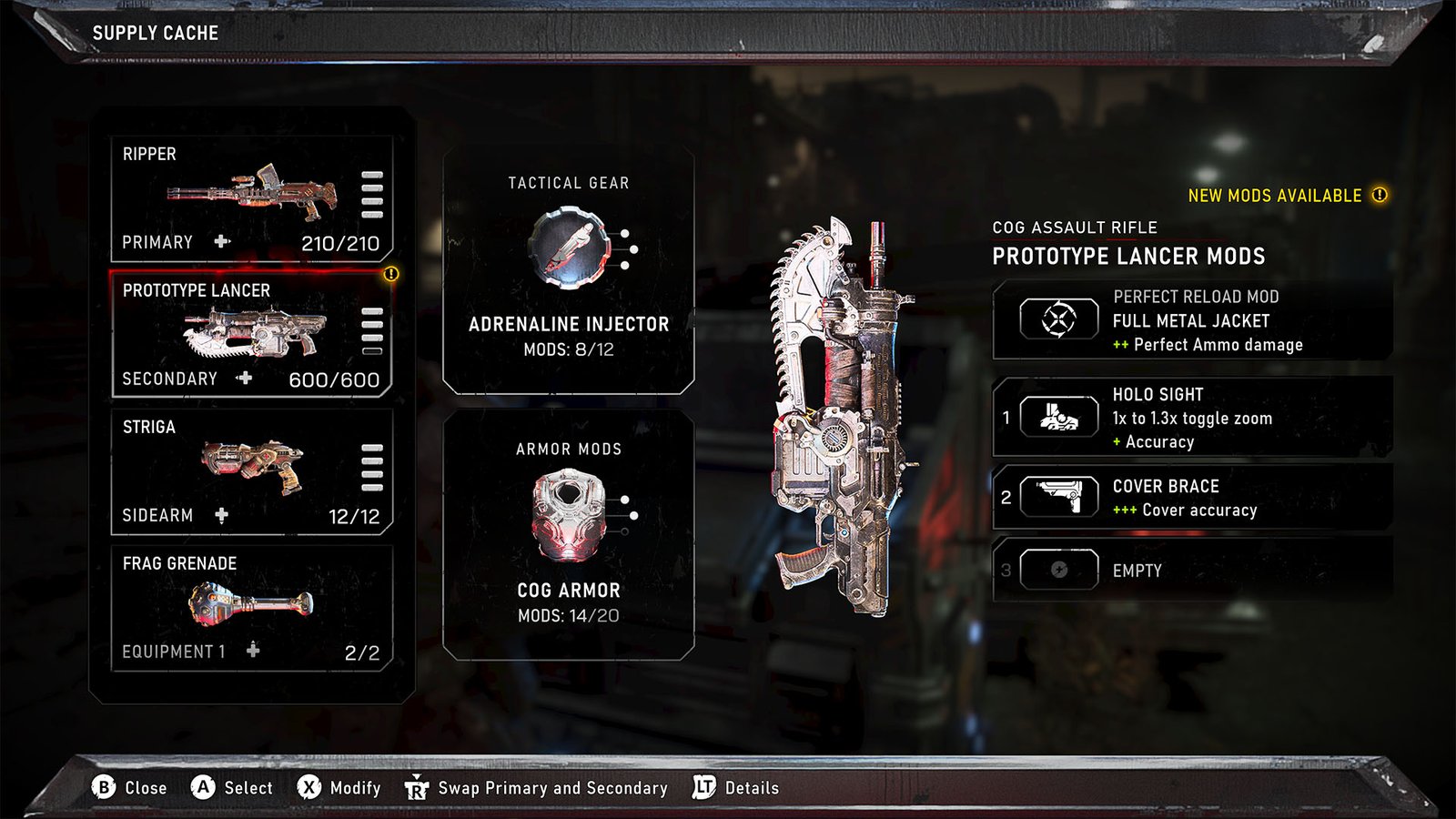 Gears of War: E-Day Mods