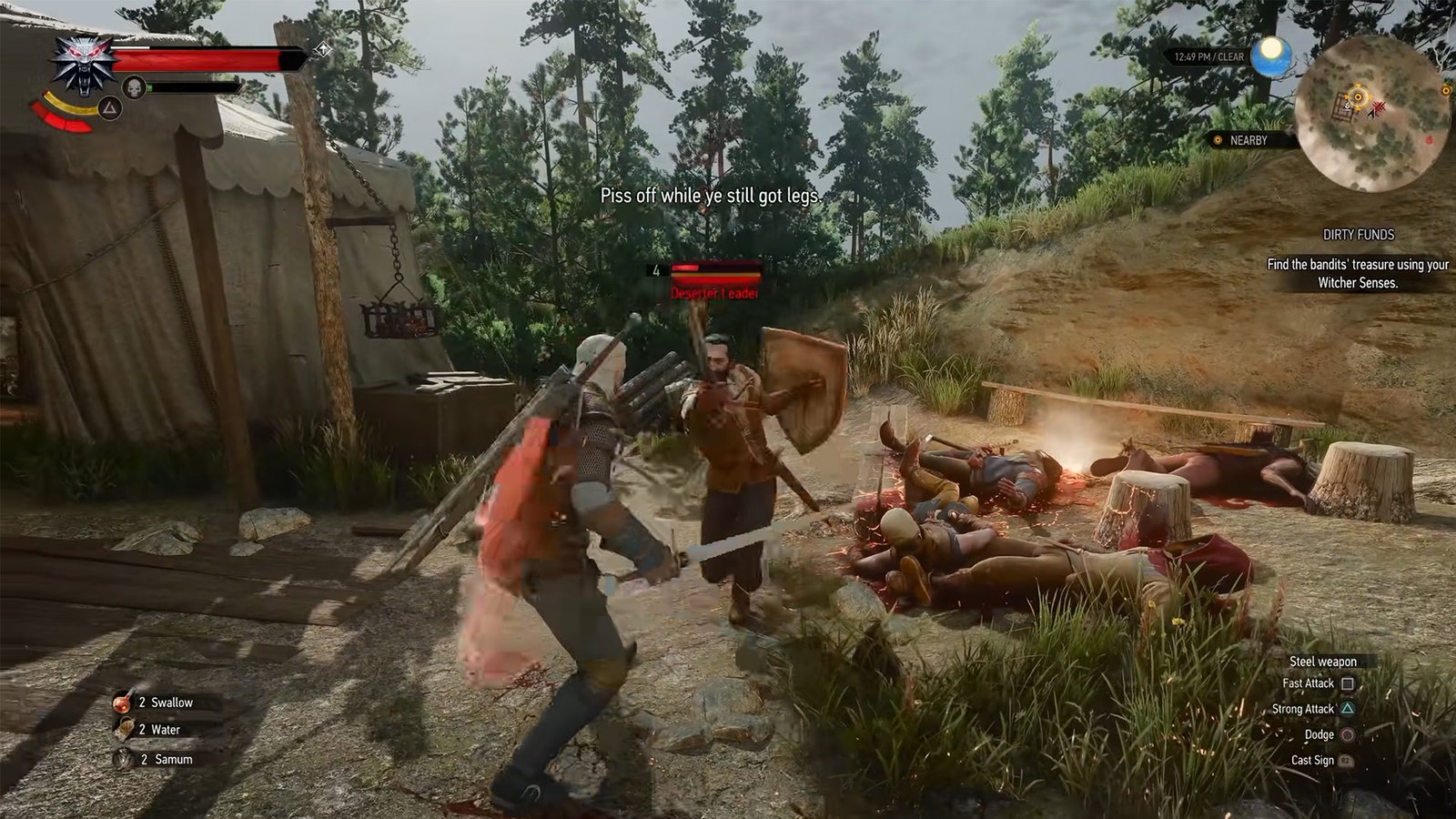 The Witcher 3: Wild Hunt Remastered Review Combat