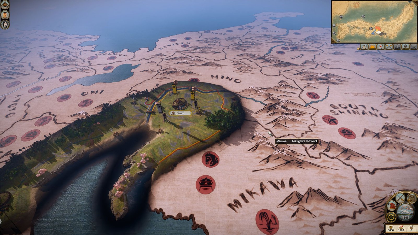 Total War: SHOGUN 2 Complete Edition Map