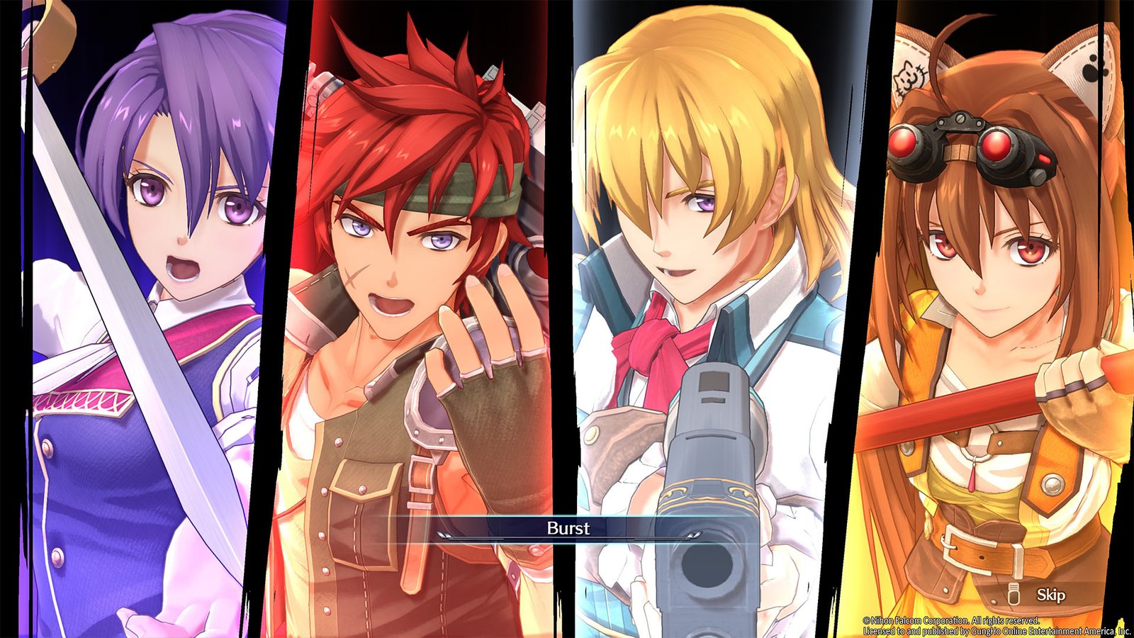 Trails in the Sky 2nd Chapter Burst Attack