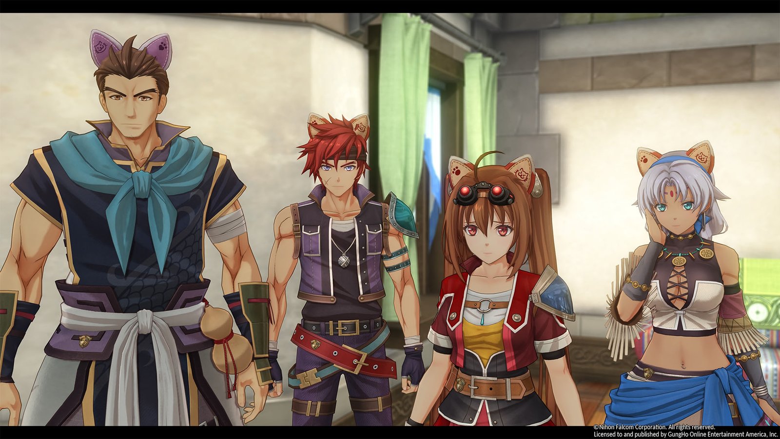 Trails in the Sky 2nd Chapter Cat Ear Party
