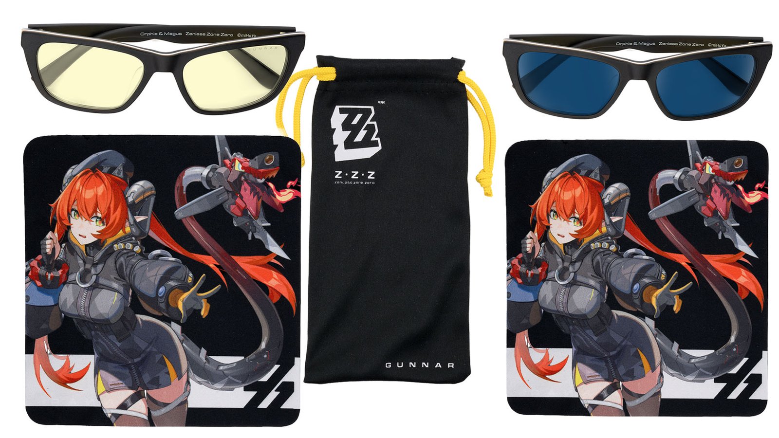 Zenless Zone Zero Orphie & Magus Glasses Join Gunnar Optiks